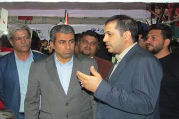 گزارش تصویری: افتتاح نمایشگاه دستاورده ای انقلاب و غرفه اداره کل دامپزشکی استان کرمان با حضور مسئولا